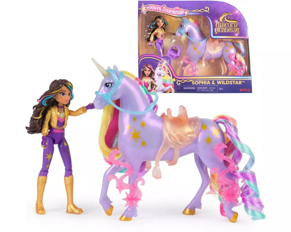Spinmaster Spielset Unicorn Academy Sophia & Wildstar