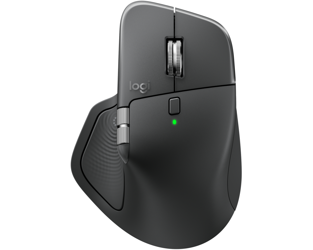 Logitech Maus MX Master 4 Bluetooth RF Wireless Schwarz