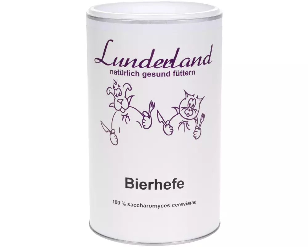 Lunderland Hunde-Nahrungsergänzung Bierhefe, 700 g