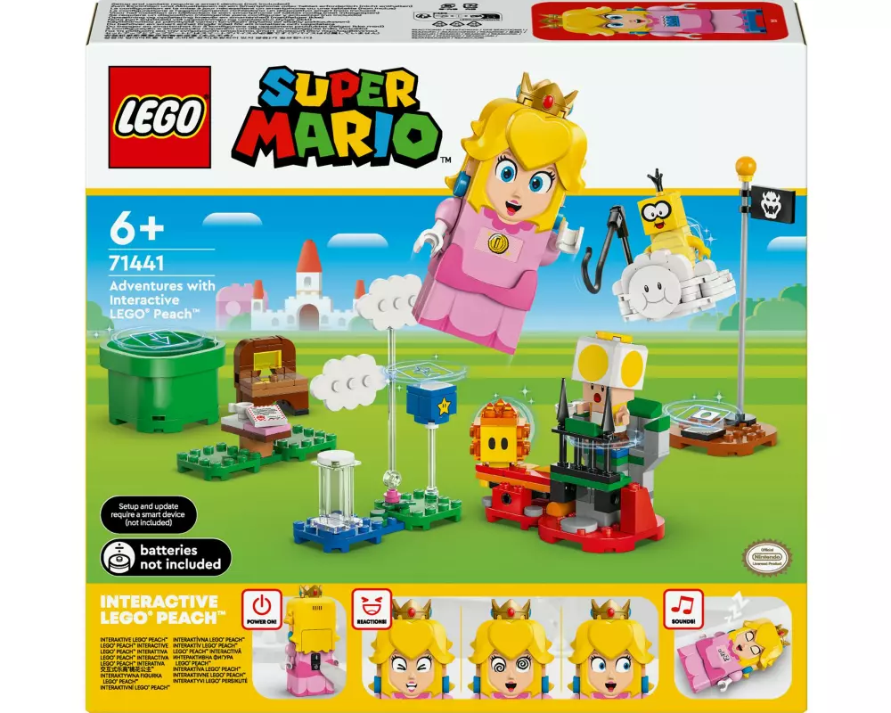 LEGO® Super Mario Abenteuer mit der interaktiven Peach 71441