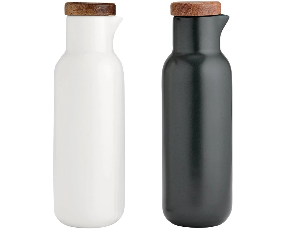 Ladelle Essentials Essig- und Öl-Set Essentials Weiss/Dunkelgrau