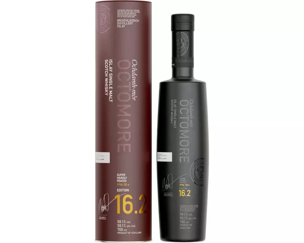 Bruichladdich Single Malt Scotch Whisky Octomore 16.2 0.7 l
