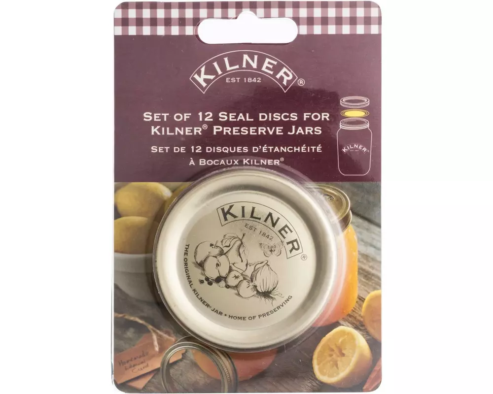 Kilner Dichtungsdeckel 12 Stück