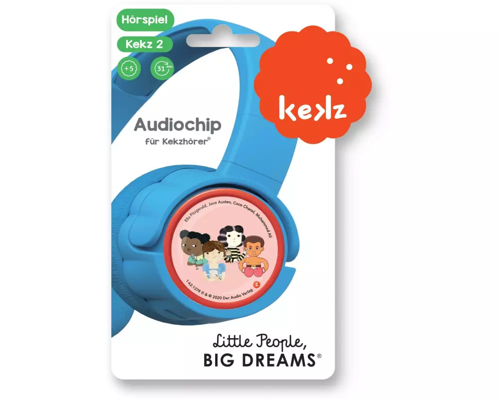 Kekz Audiochip Little People, Big Dreams