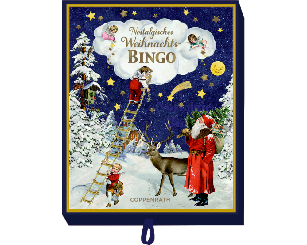 COPPENRATH Schachtelspiel 95269 Nostalgisches Weihnachtsbingo