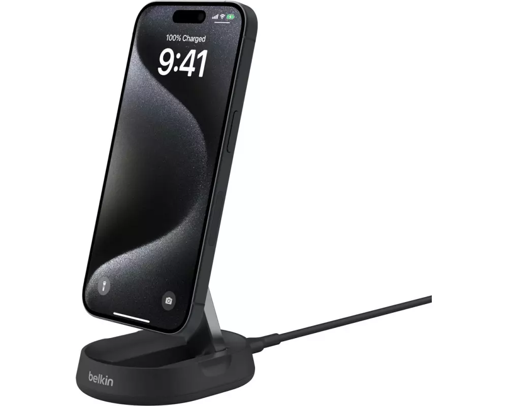 Belkin Wireless Charger Boostcharge Pro Qi2 Schwarz