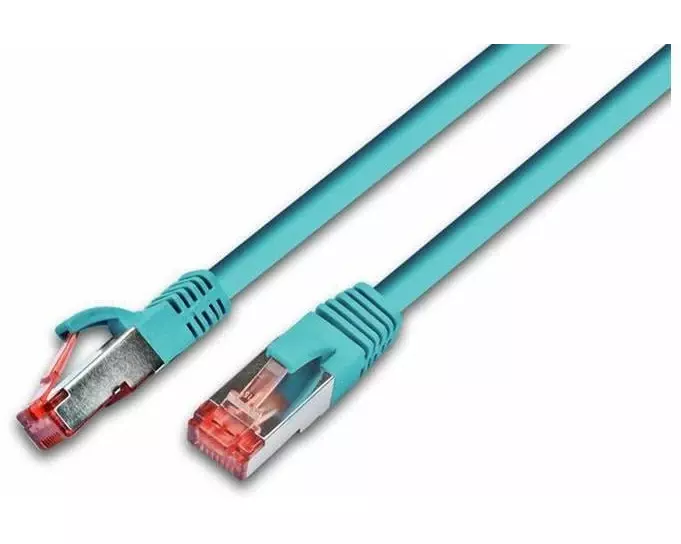 Wirewin Patchkabel  Cat 6, S/FTP, 30 m, Türkis