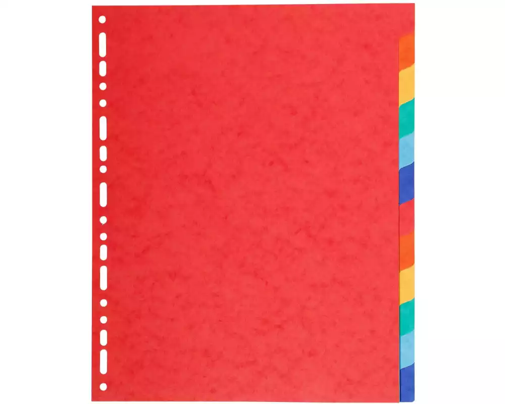 Biella Register TopColor Rot, 12-teilig