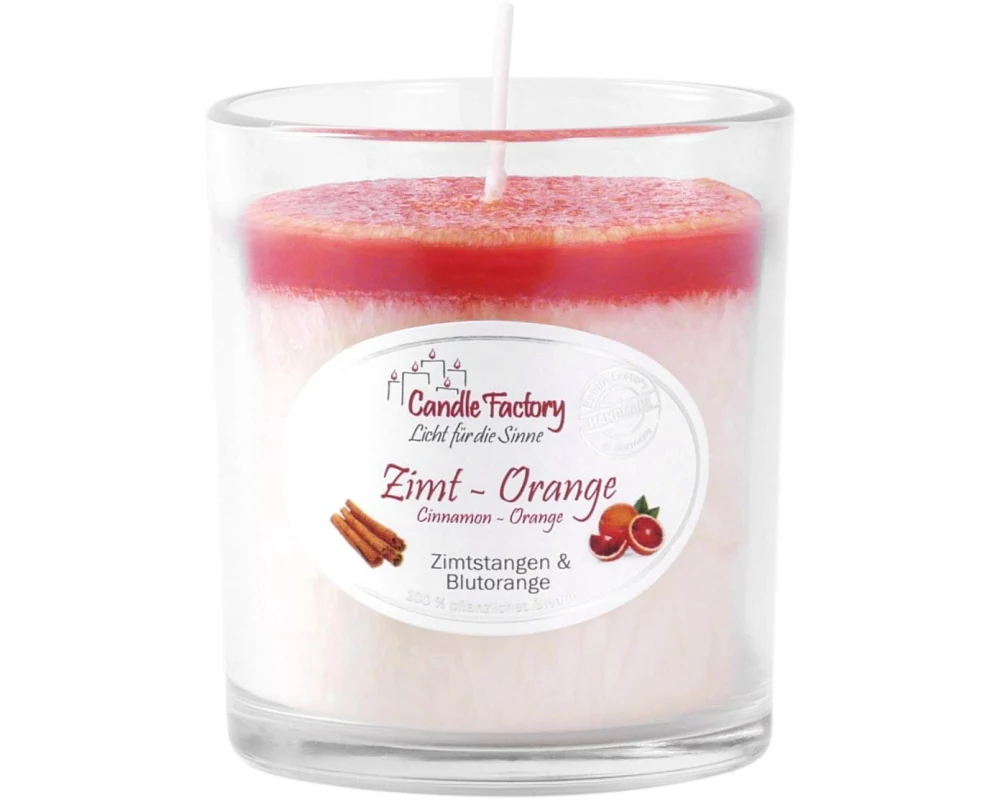 Candle Factory Duftkerze Party Light Zimt Orange