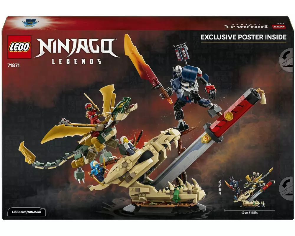 LEGO Ninjago Showdown auf der Drachenklinge 71871