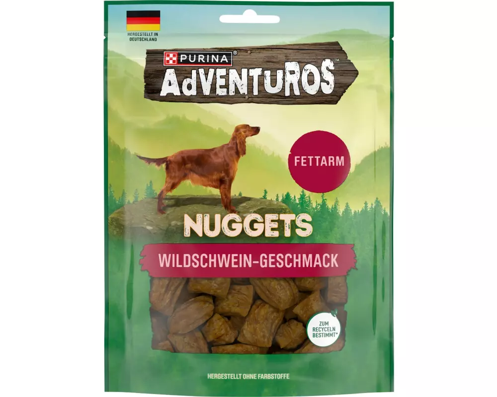 Purina AdVENTuROS Nuggets Wildschwein 90 g