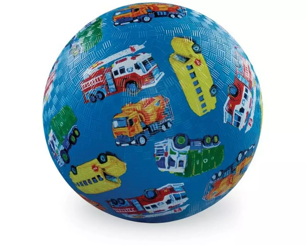 Crocodile Creek Spielball Fahrzeuge 13 cm Kautschuk