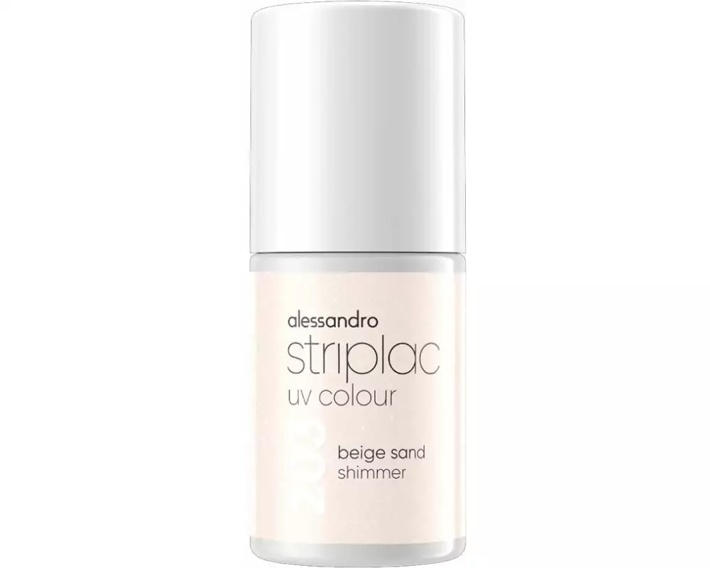alessandro Nagellack Striplac UV Colour 203 Beige Sand