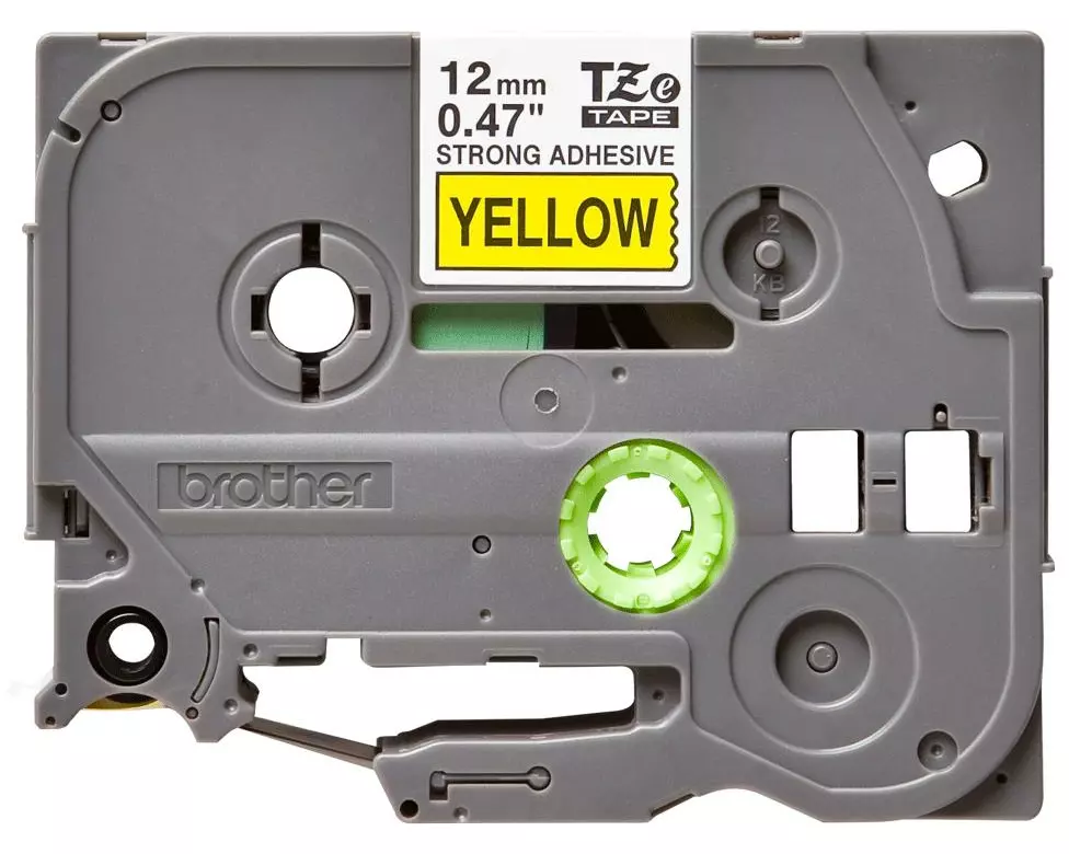 Brother Beschriftungsband TZe-S631 Schwarz auf Gelb