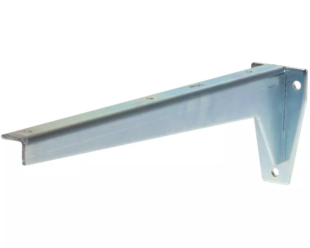 STRUCT Stahlkonsole verzinkt 33 x 10 cm Silbergrau