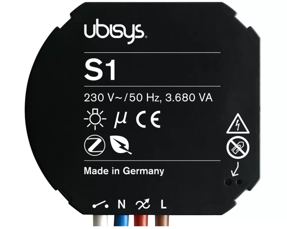 ubisys Leistungsschalter S1 ZigBee 3.0