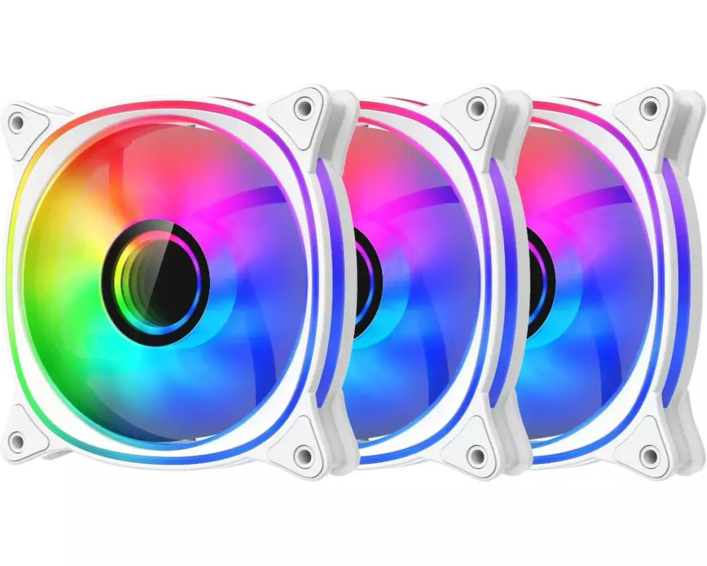 LC-Power PC-Lüfter LC-CF-120-ARGB-KIT-W