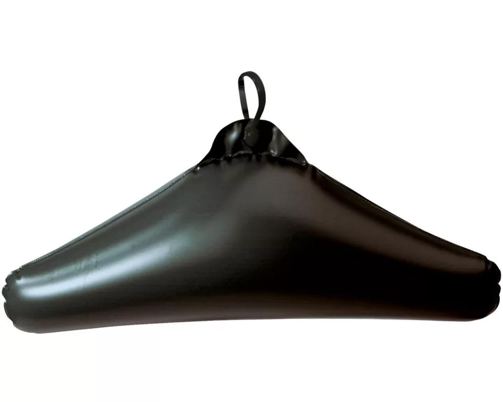 Wenko Kleiderbügel Aufblasbar 2 Stück, Schwarz