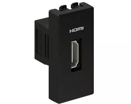 max connect Adapter 45 x 22.5 mm, 1x HDMI 2.0, Anthrazit