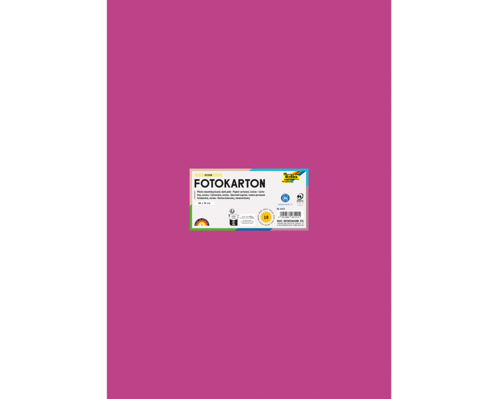 FOLIA Fotokarton 50x70cm 6121 300g, erosin
