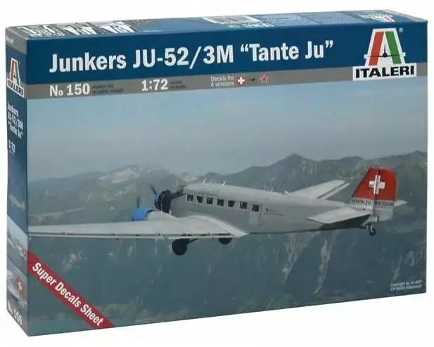 Italeri Bausatz Junkers Ju-52/3m «Tante Ju» 1:72