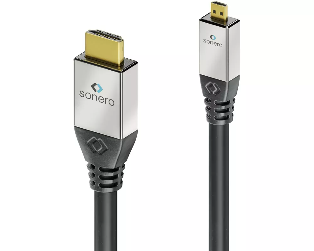 sonero Kabel Micro-HDMI (HDMI-D) - HDMI, 3 m