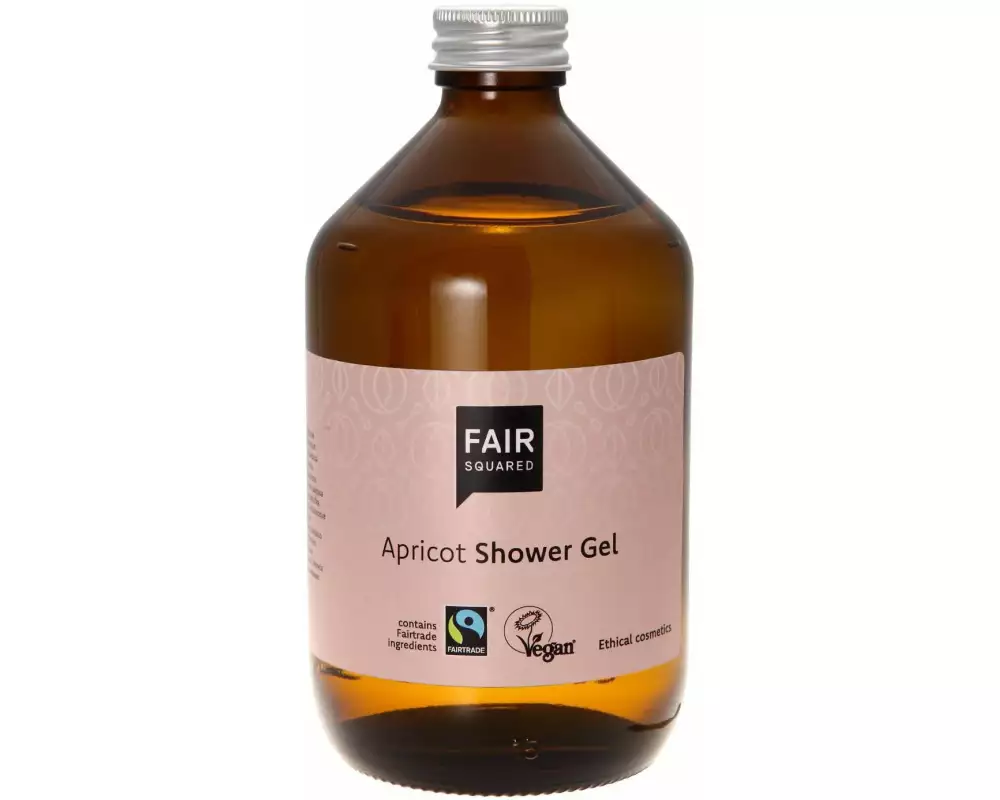 Fair Squared Duschgel Apricot 500 ml