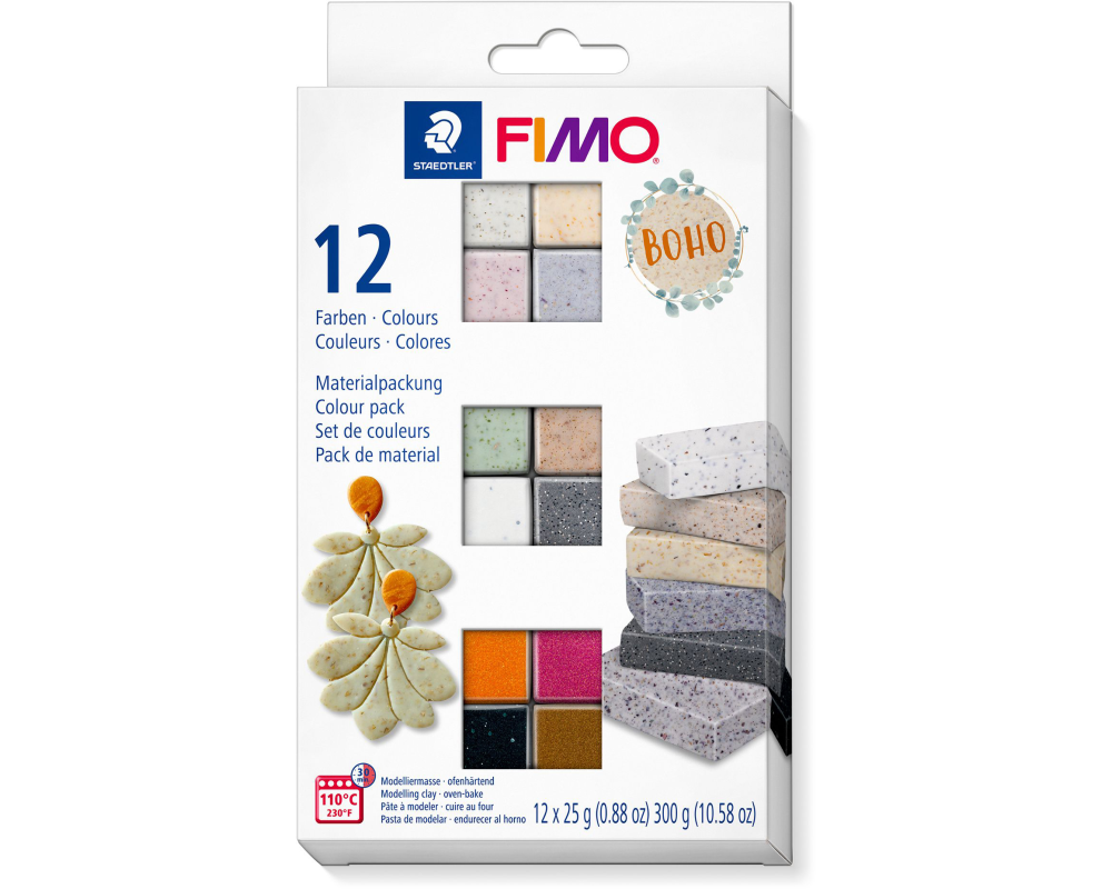 FIMO Modellierset effect 12x25g 8013c125 Boho