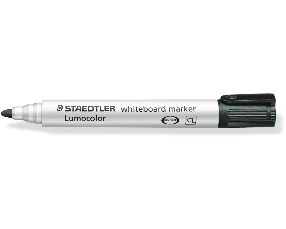 Staedtler Whiteboard-Marker Lumocolor 351 Schwarz, Rundspitze