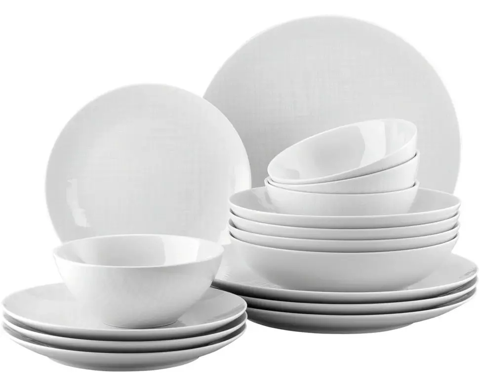 Rosenthal Speise-Service Mesh Weiss 16-teilig