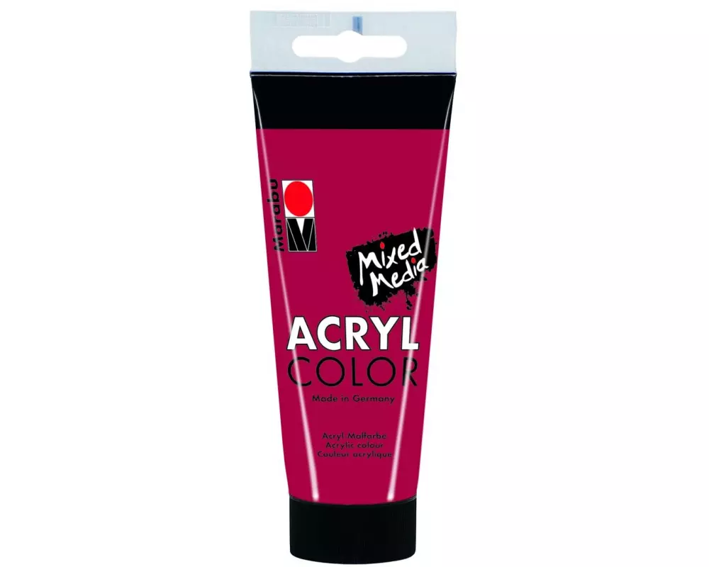 Marabu Acrylfarbe Acryl Color 100 ml, Kaminrot