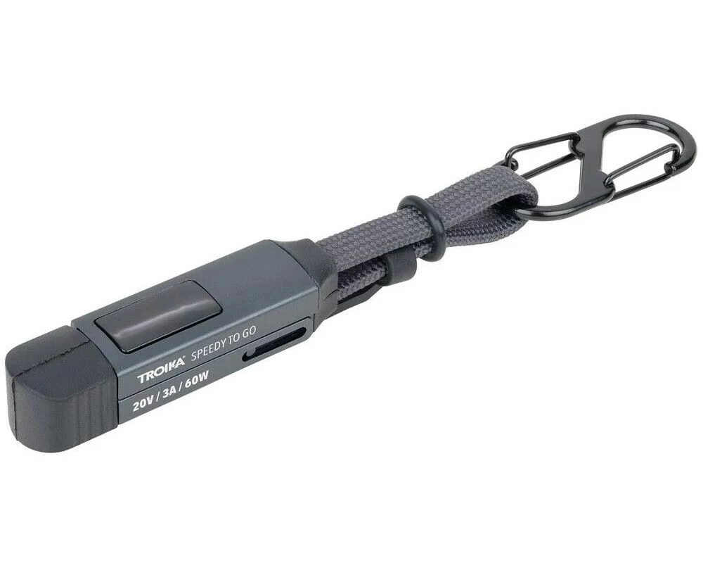Troika Schlüsselanhänger Speedy to go Titan