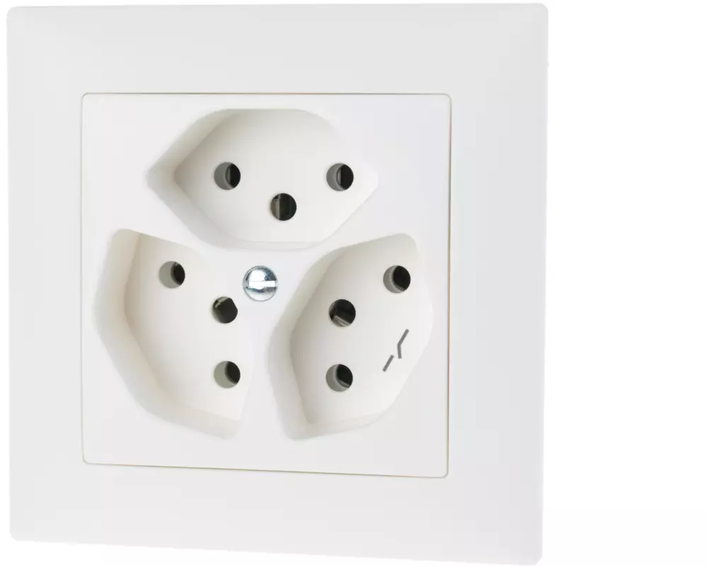 ABB Sidus UP-Steckdosen B-Typ 3x T13S