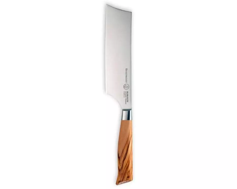 Messermeister Gemüsemesser Oliva Elite 16.5 cm, Nature/Silber