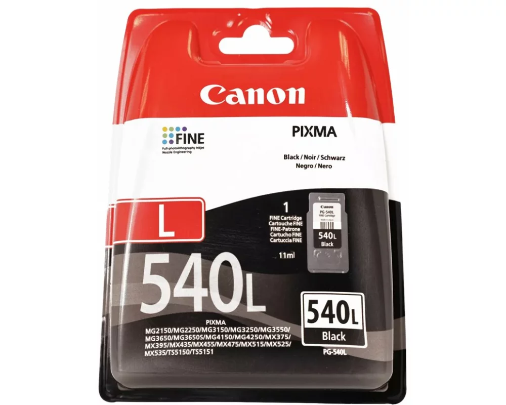 Canon PG-540L EUR Black L, Ink Cartridge