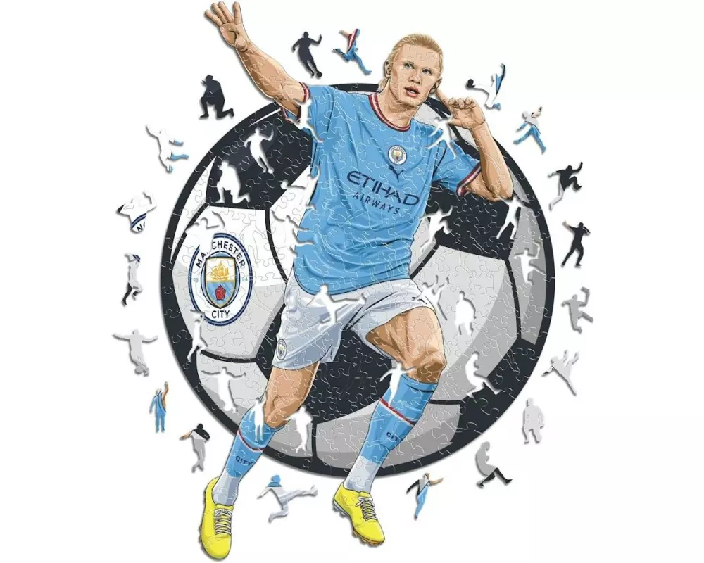 Iconic Puzzle Man City FC – Erling Haaland