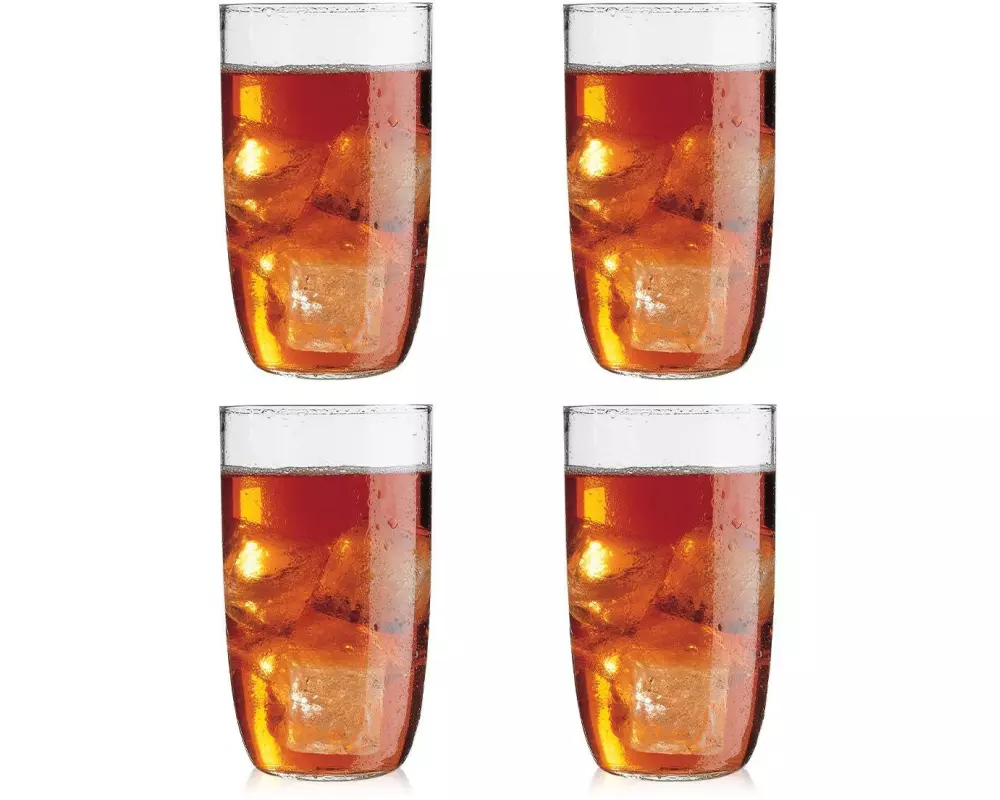 Bodum Trinkglas Kvadrant 4-teilig Transparent, 0.5 l