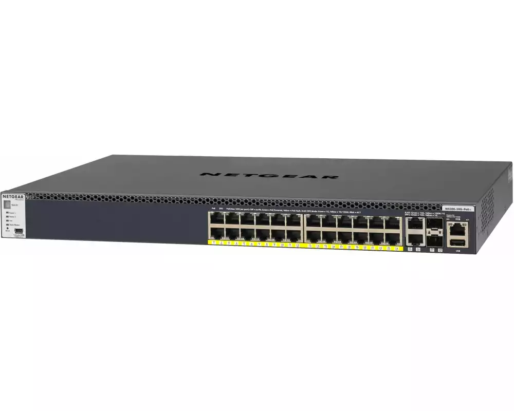 Netgear PoE+ Switch M4300-28G-PoE+ 1000W 28 Port