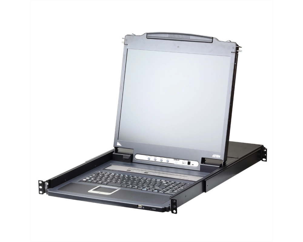 ATEN CL5716iN LCD KVM Switch Over IP, USB-PS/2,VGA , 16-Ports, DE-Layout