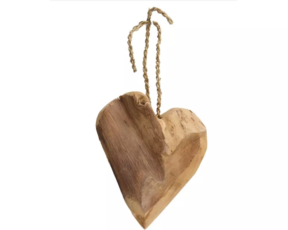CHALET Aufhänger Herz 26 x 20 x 10 cm