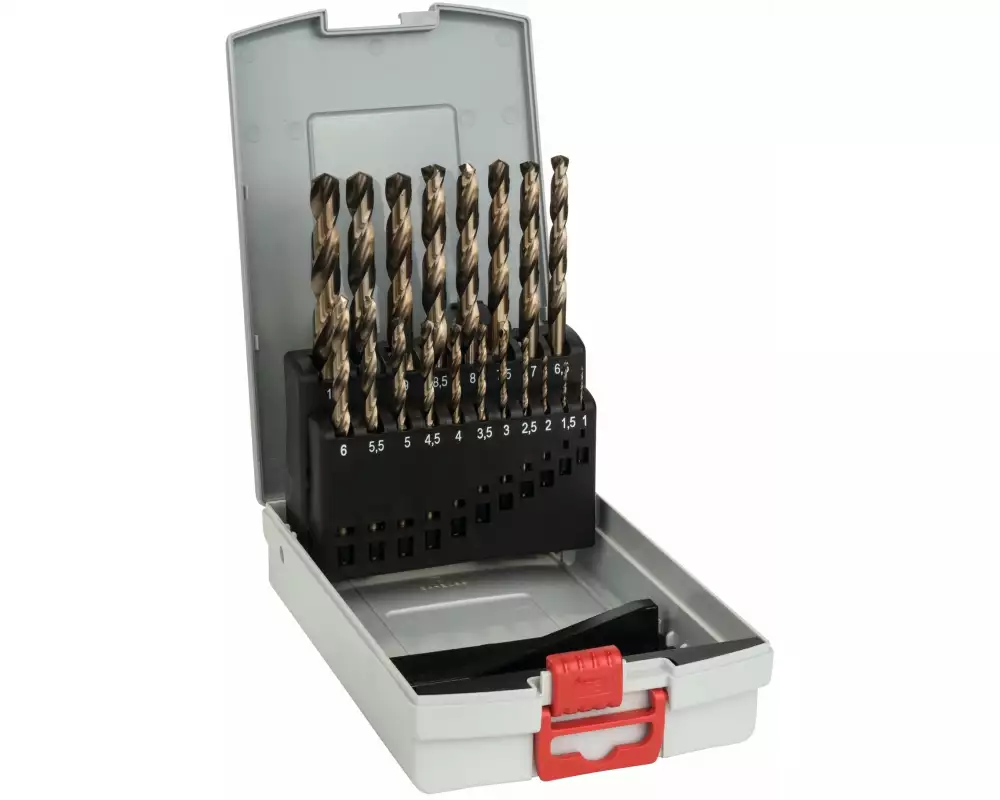 Bosch Professional Metallbohrer-Set HSS-Co ProBox, 25-teilig