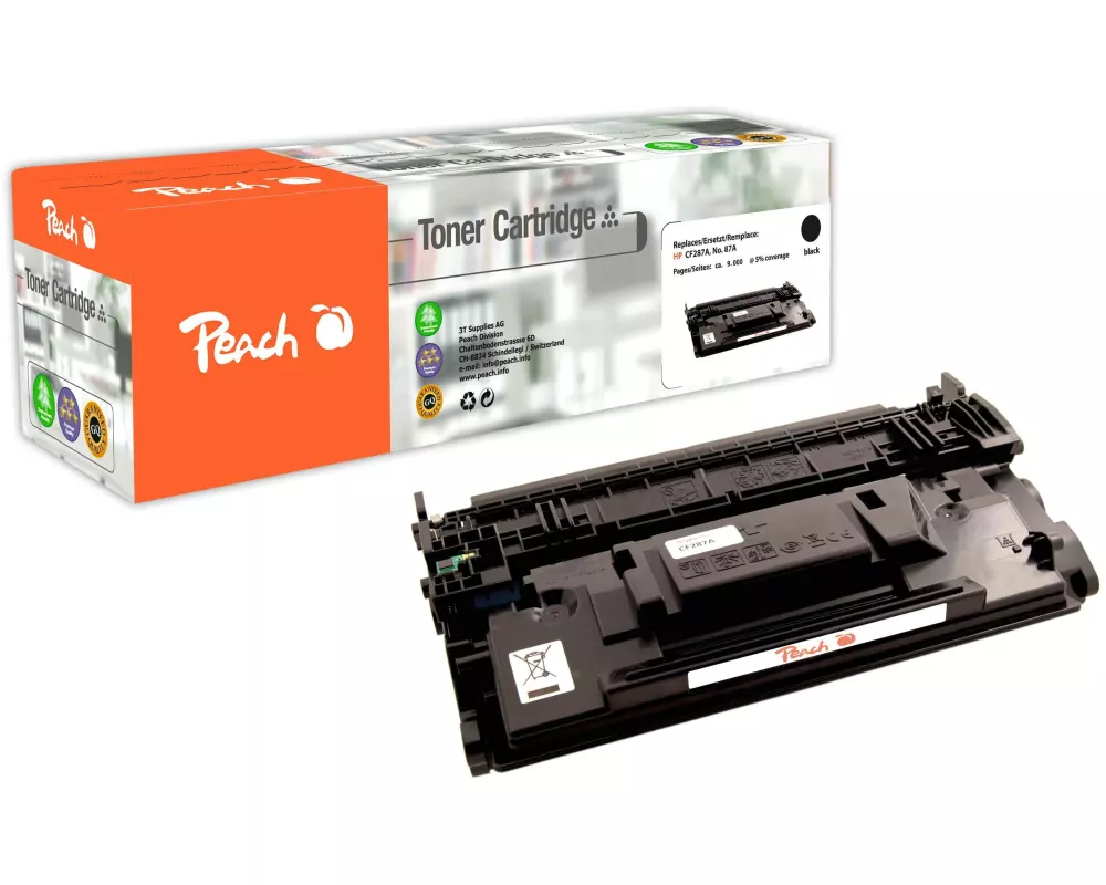 Peach Toner HP No. 287