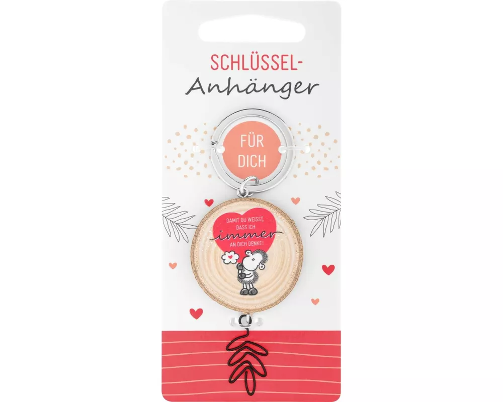 Sheepworld Schlüsselanhänger An dich denken