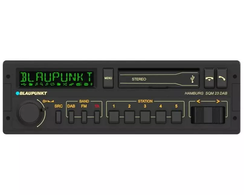 Blaupunkt Autoradio Hamburg SQM 23 DAB Youngtimer 1 DIN