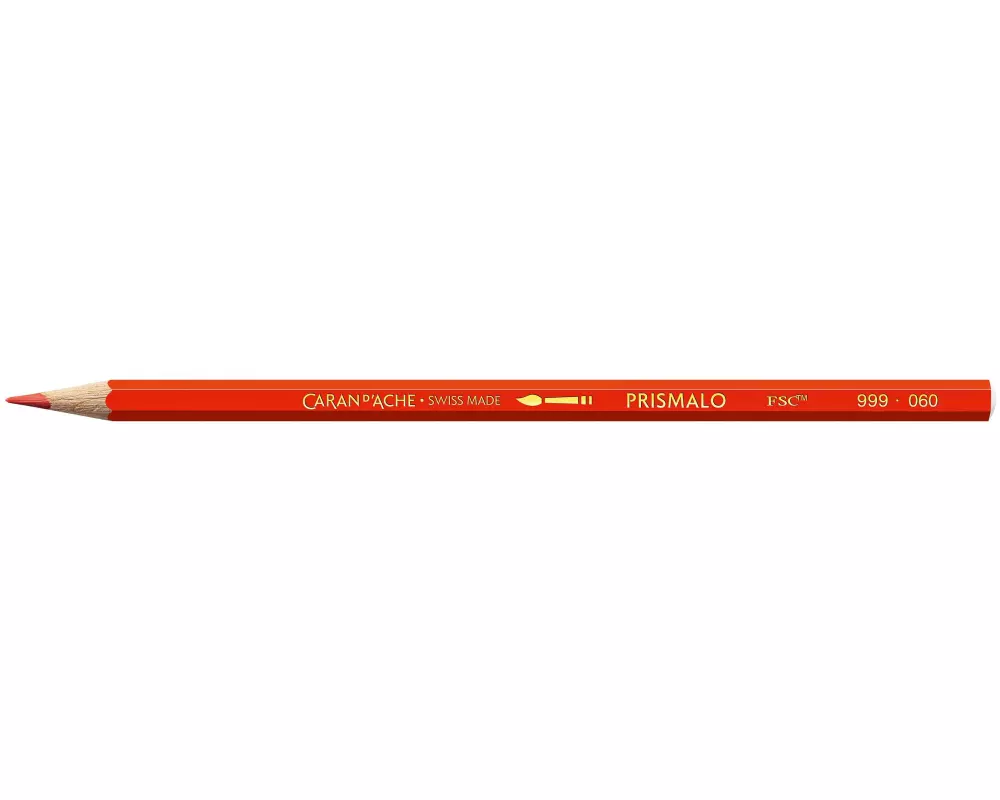 Caran d'Ache Farbstifte Prismalo 3 mm, 1 Stück, Zinnoberrot