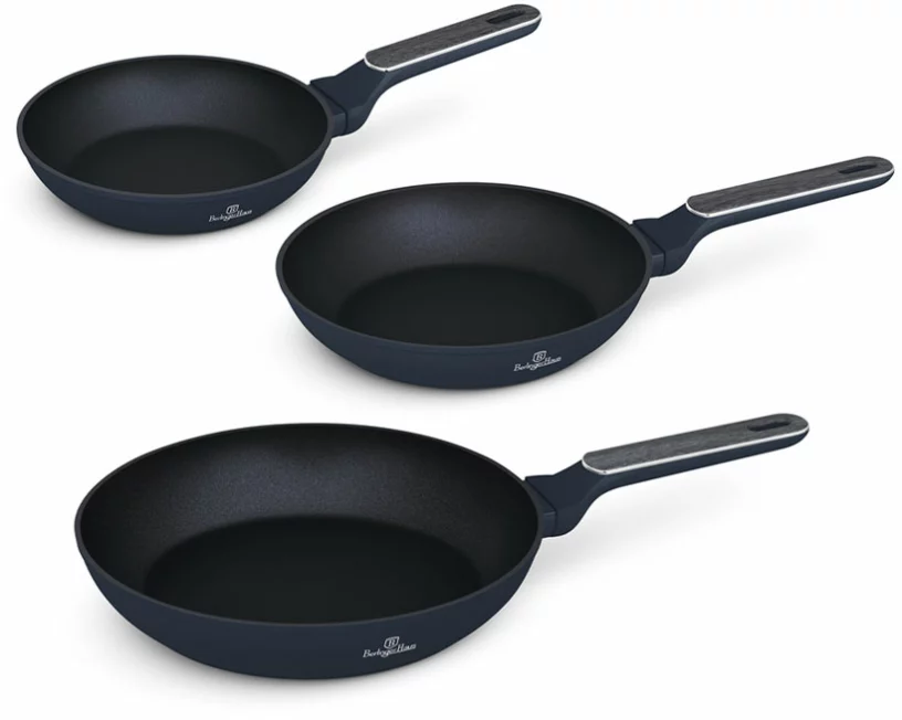 Berlinger Haus Bratpfannen 3er Set Ø 20/24/28cm Deep Sea Collection