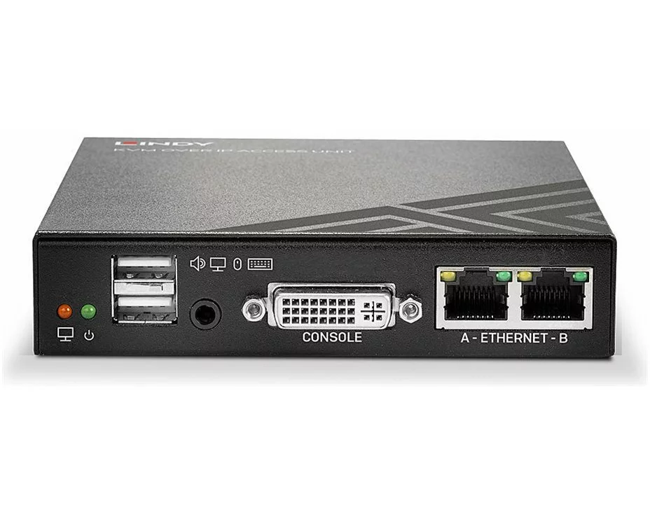 LINDY KVM IP Access Switch DVI-I & USB