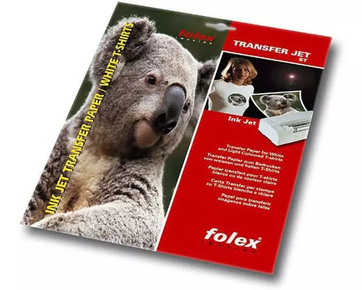 Folex Aufbügelfolie A4 weisse Bekleidung