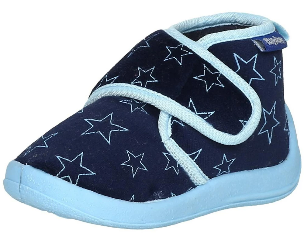 Playshoes Hausschuhe Pastell Gr. 28/29, Marineblau
