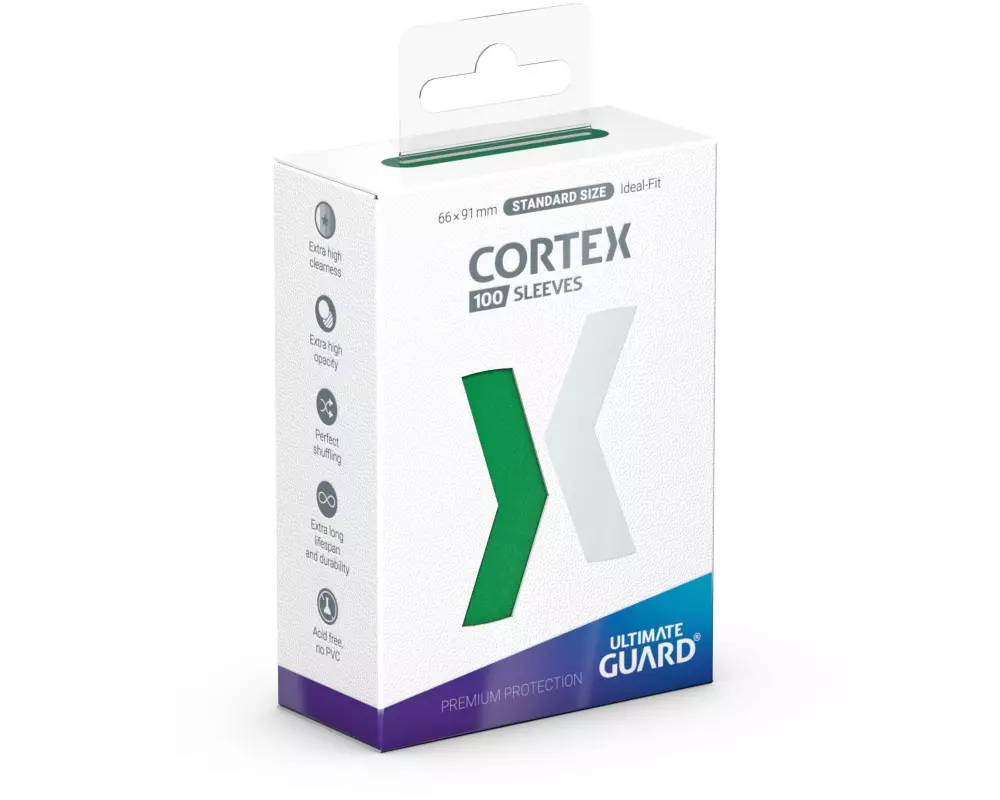 Ultimate Guard Kartenhülle Cortex Sleeves Standardgrösse Grün 100